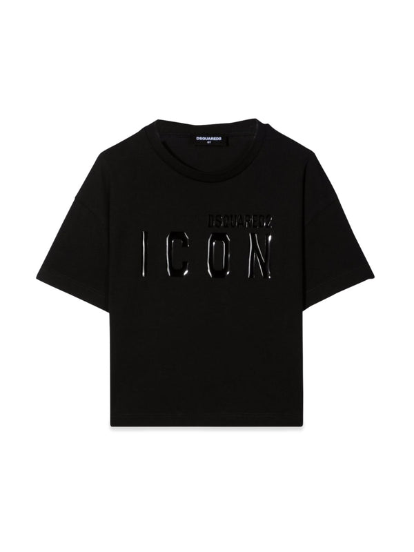 T-Shirt Icon Black Cotton T-shirts