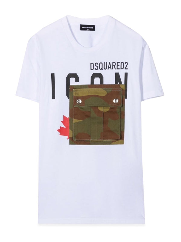 T-Shirt Relax Icon White Cotton T-shirts