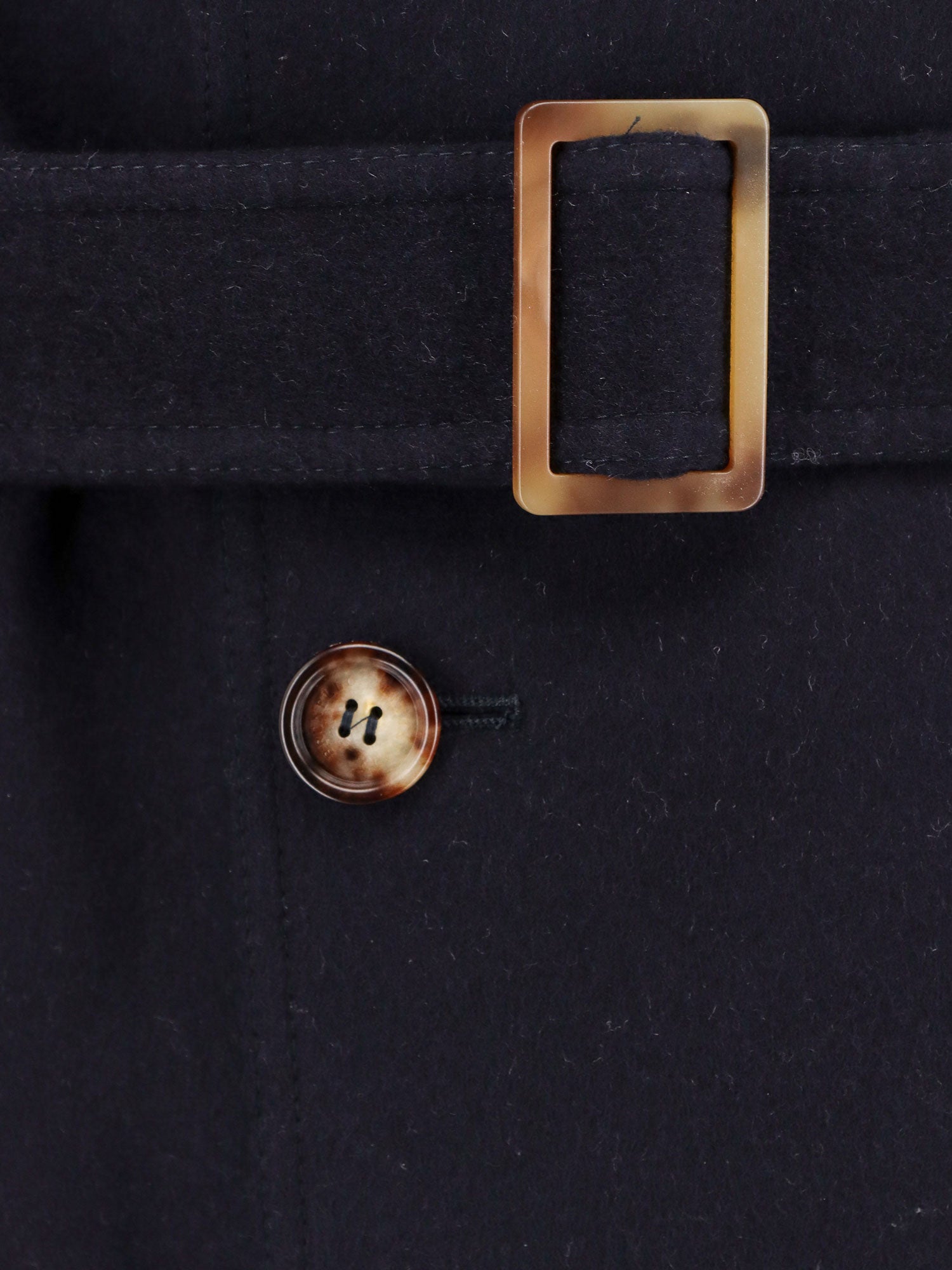 Brunello Cucinelli Coats Blue Lana