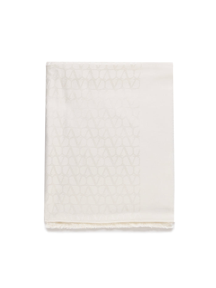 Valentino Garavani Scarfs Ivory Sewv