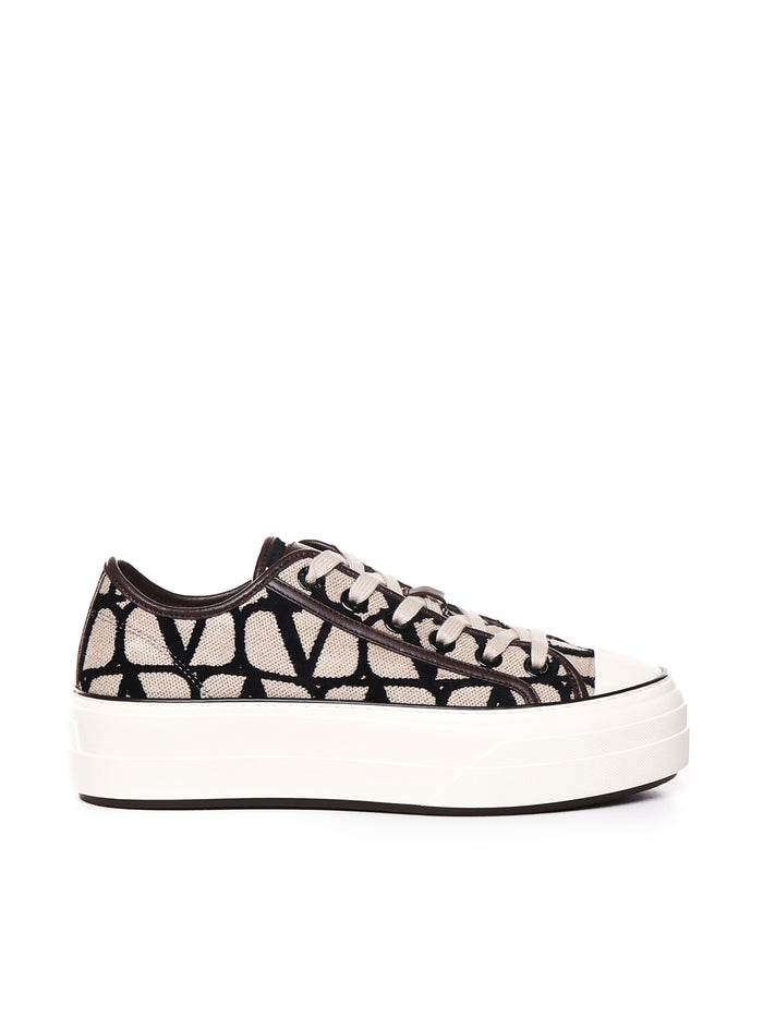 Valentino Garavani Sneakers Naturale-nero/fondant/ivory-fo Coplvi