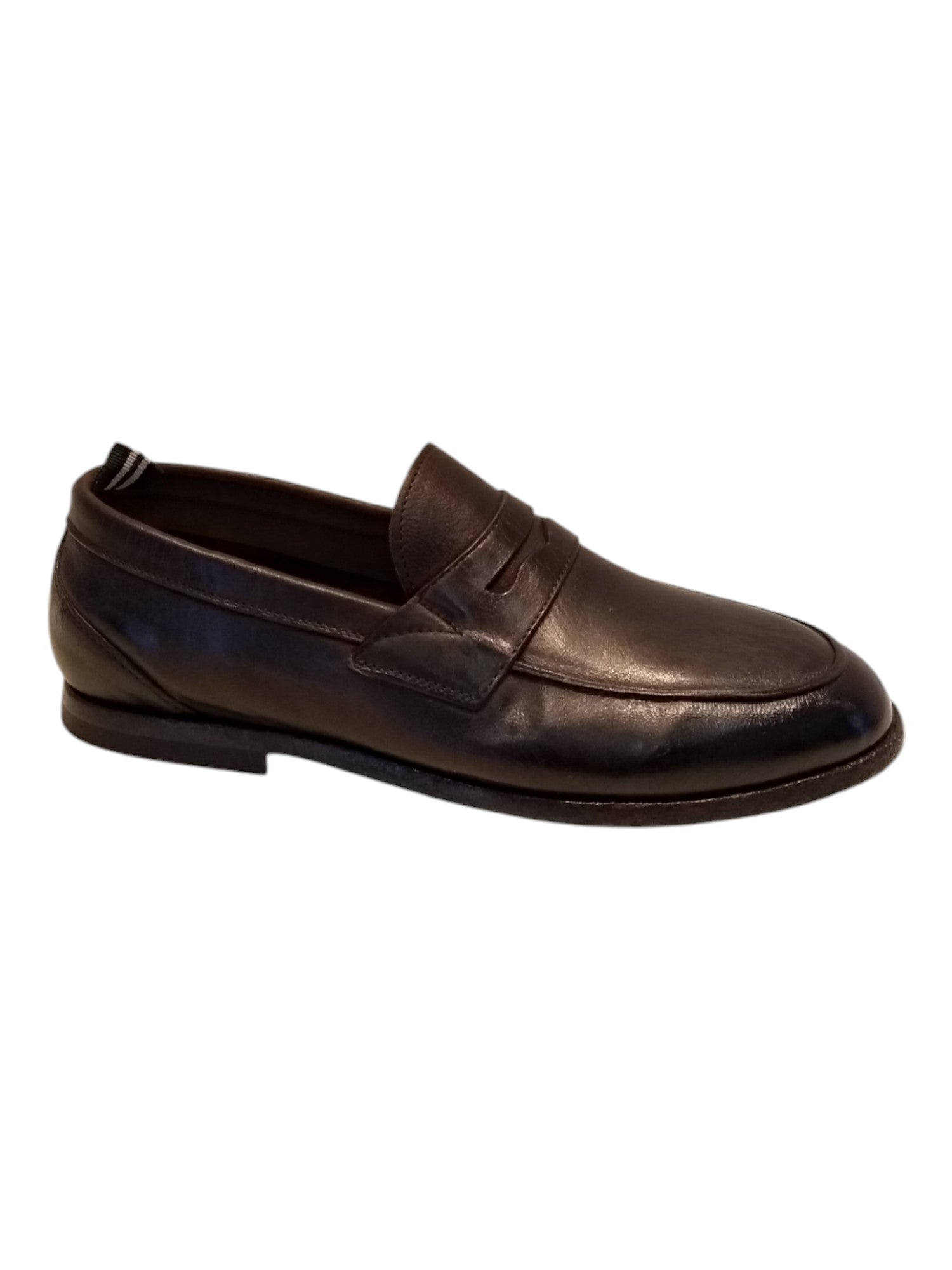 Cuoio Wash Brown Calf Leather Shoe