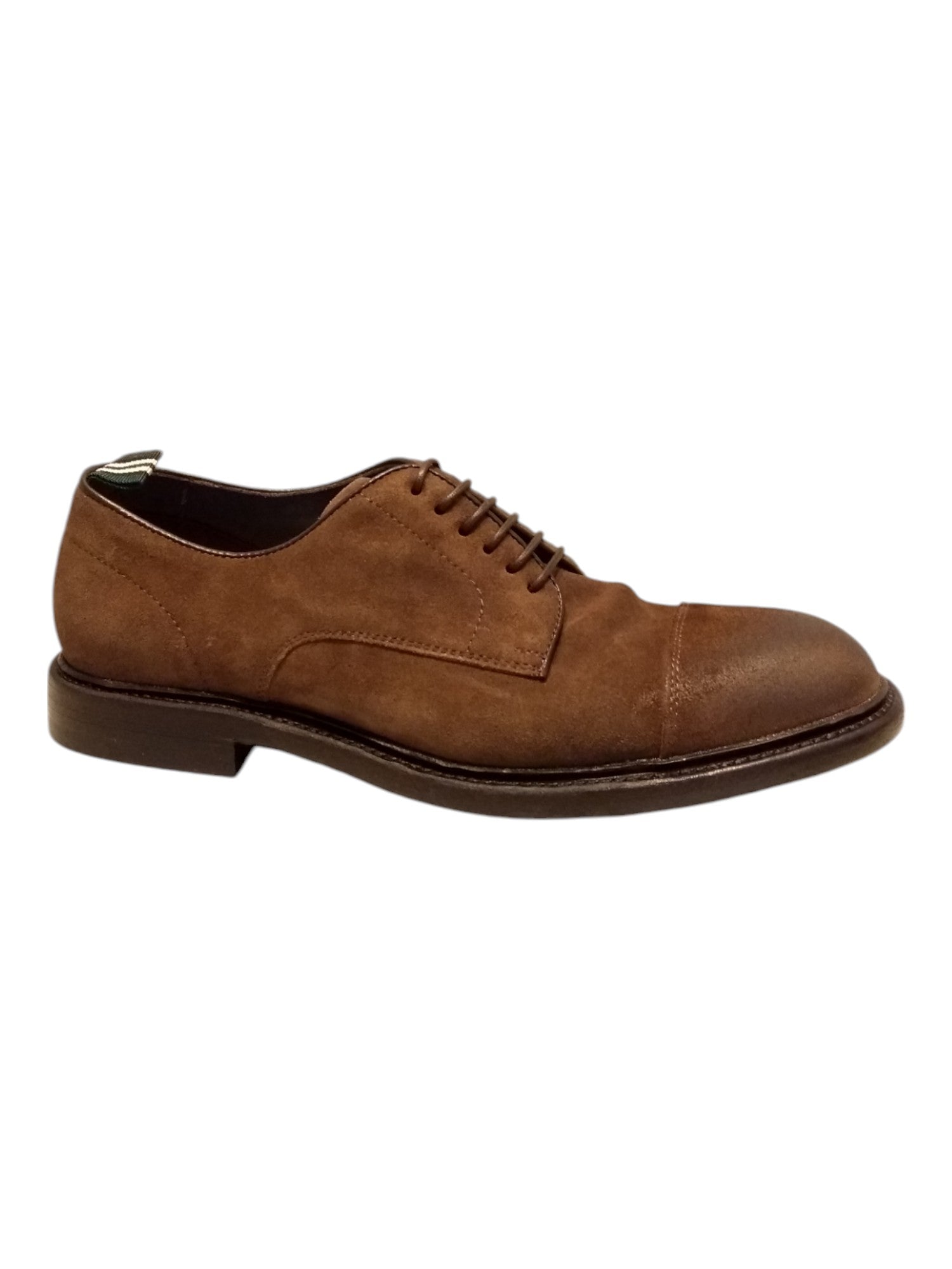 Cuoio Wash Brown Suede Shoe
