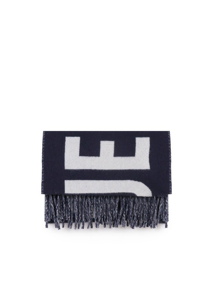 Jacquemus Scarfs Blue Principal:laine Vierge