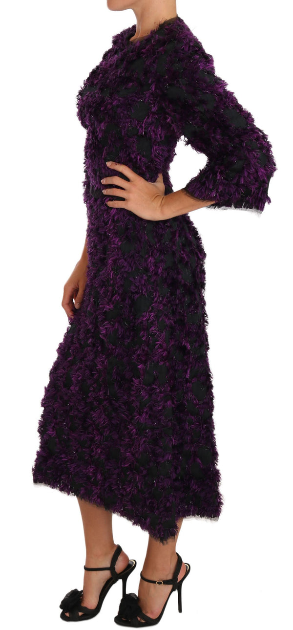 Dolce & Gabbana 80% polyester dress in purple