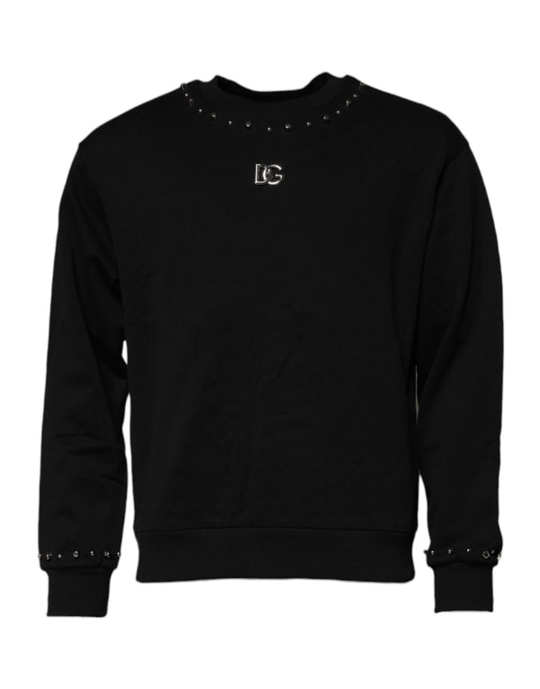 Dolce & Gabbana 100% Cotton sweatshirt in black
