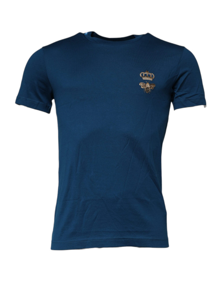 Dolce & Gabbana 100% Cotton t-shirt in blue