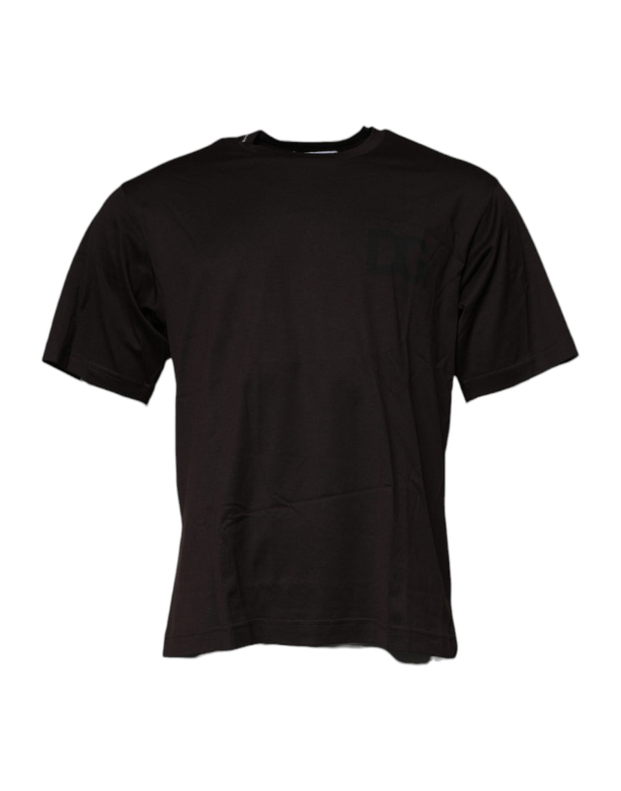 Dolce & Gabbana 100% Cotton t-shirt in brown