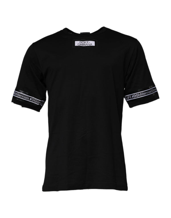 Dolce & Gabbana 100% Cotton t-shirt in black