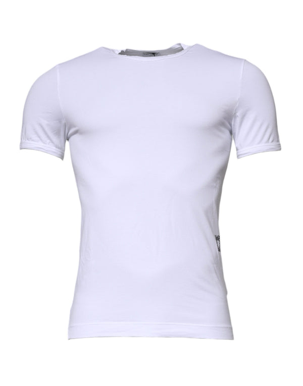 Dolce & Gabbana 95% Cotton 5% Elastane t-shirt in white