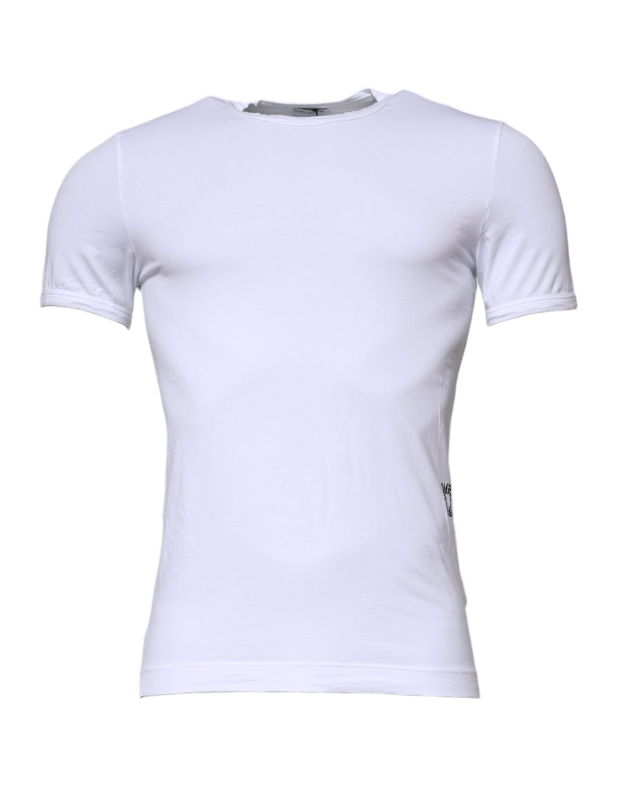 Dolce & Gabbana 95% Cotton 5% Elastane t-shirt in white