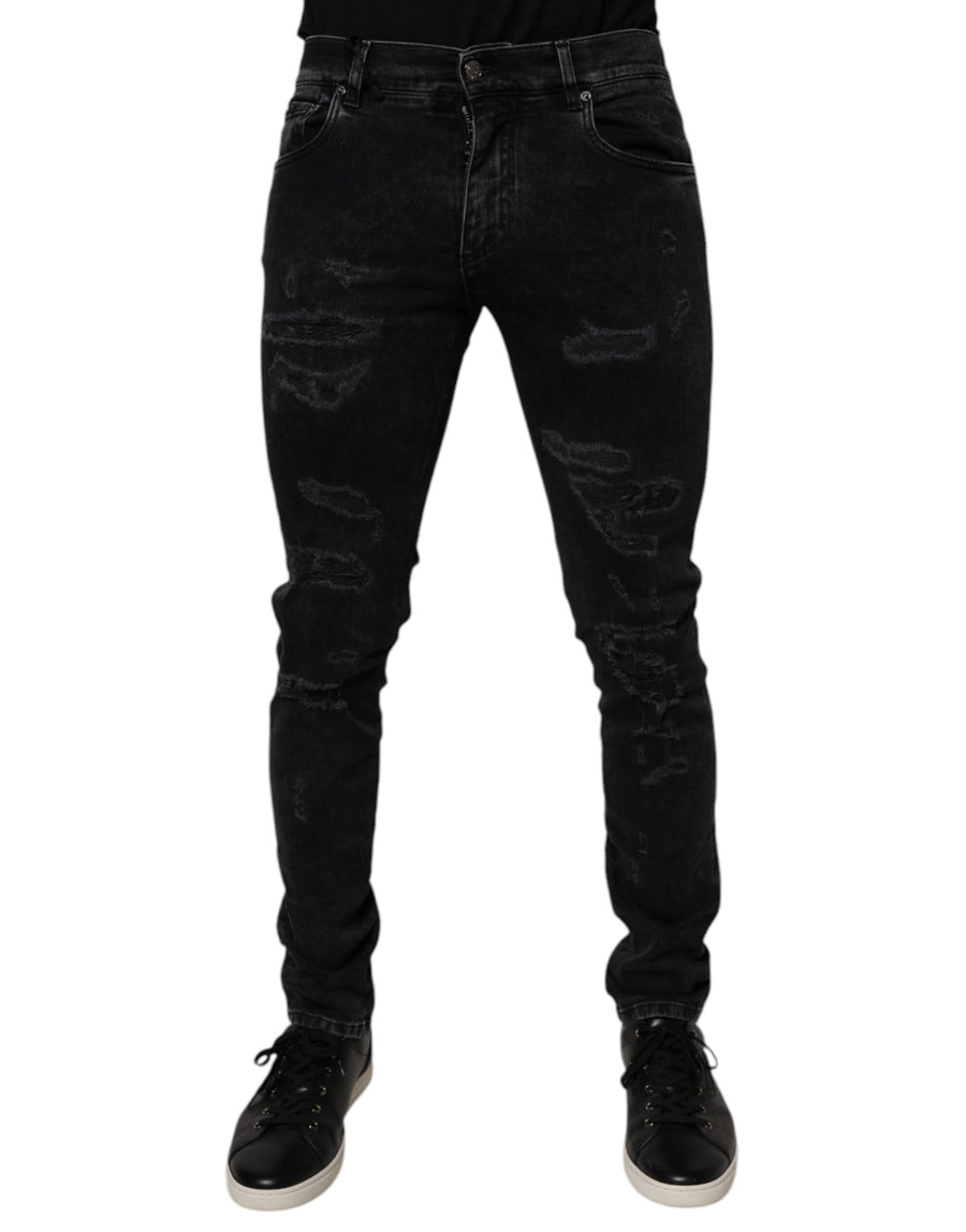 Dolce & Gabbana 99% Cotton 1% Elastane jeans in black