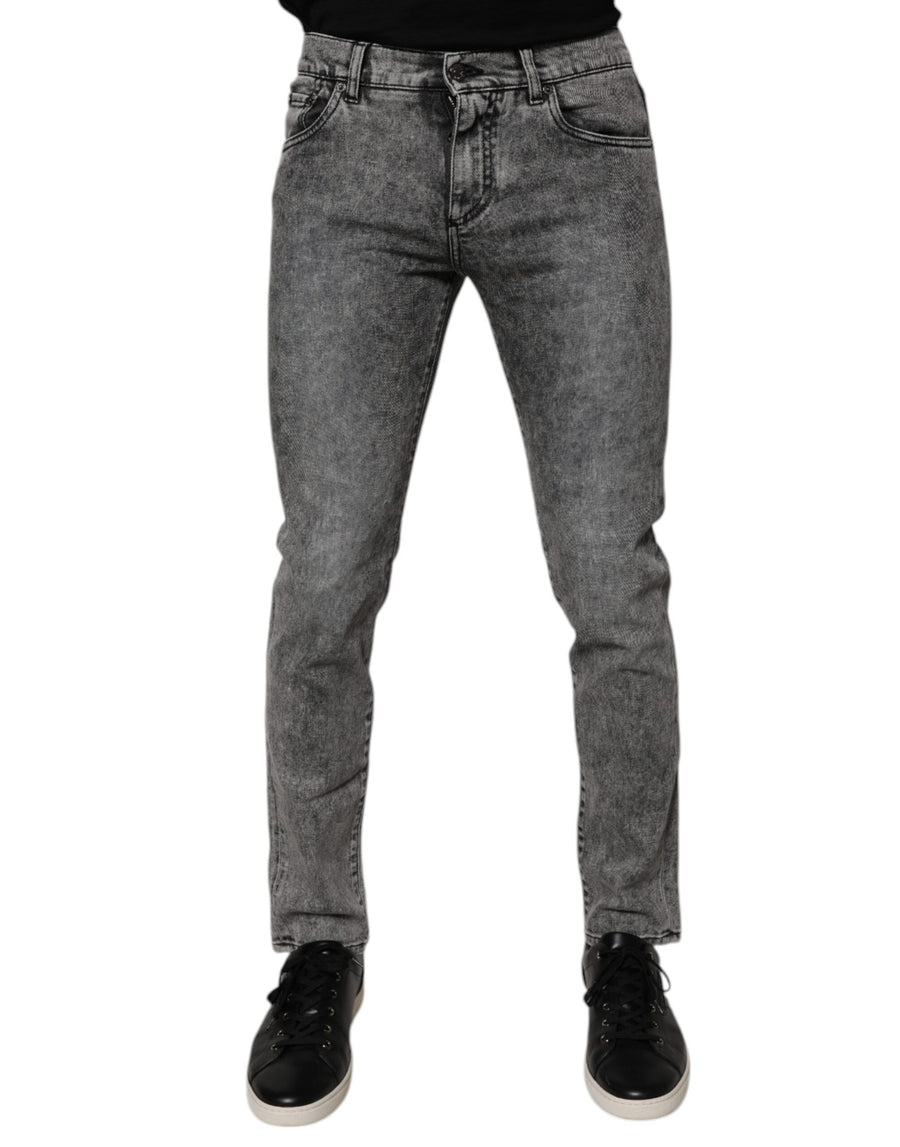Dolce & Gabbana 98% Cotton 2% Elastane jeans in gray