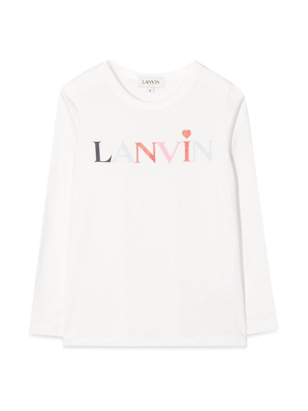 T-Shirt With Logo White Cotton T-shirts