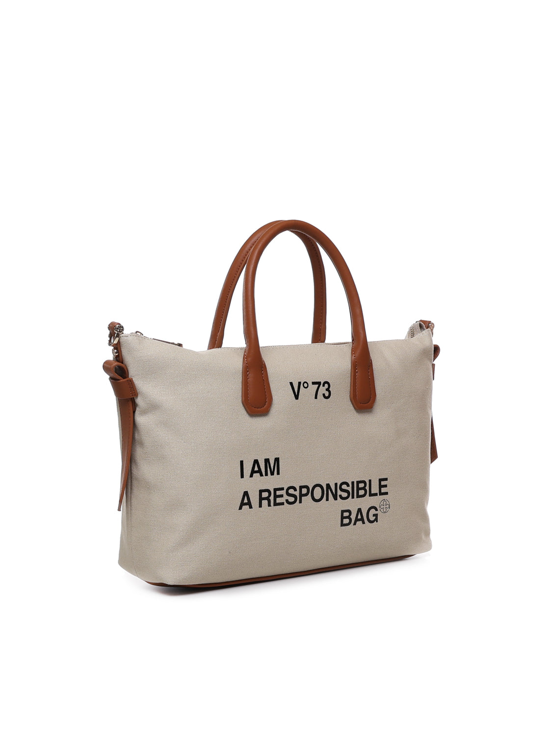 V° 73 Bags Naturale Cuoio Polyester