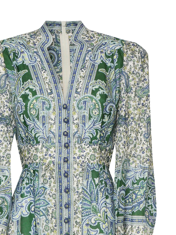 Zimmermann Dresses Blue Linen