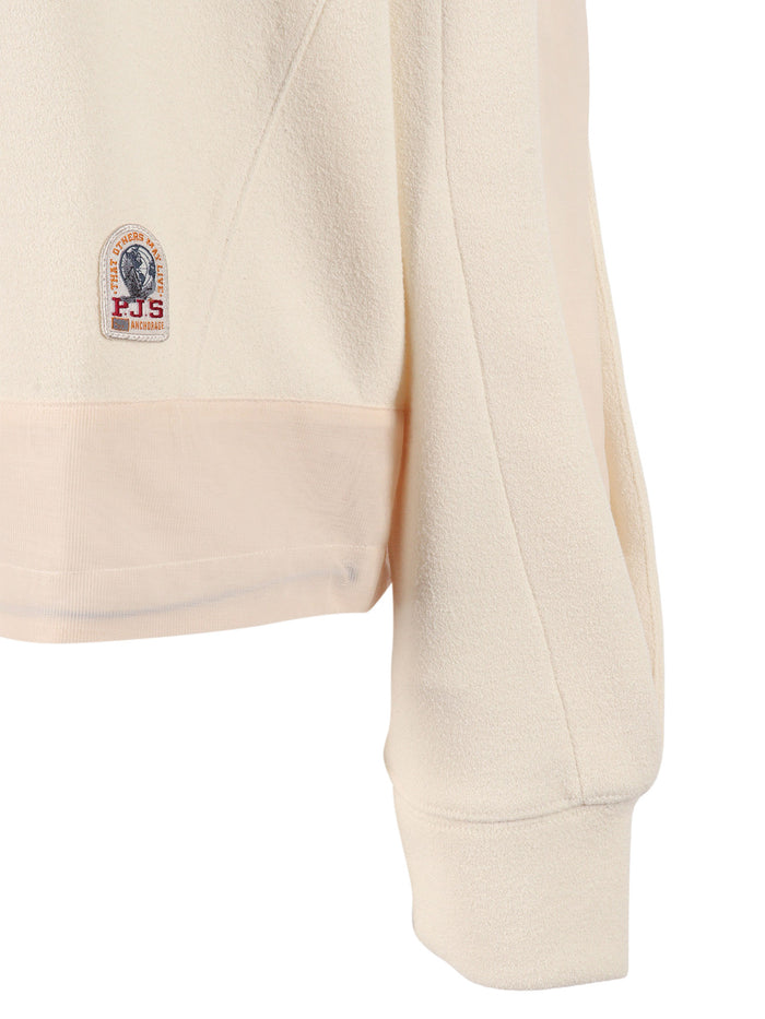REONA - WOMAN CREW NECK SWEATSHIRT White