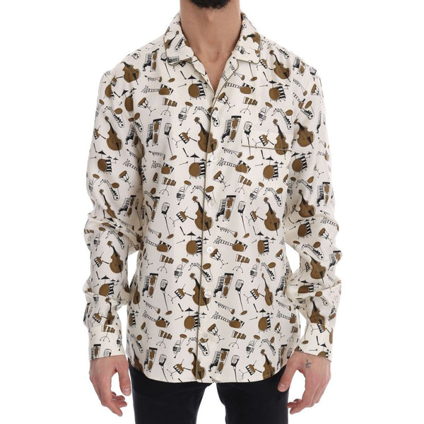 Dolce & Gabbana Silk shirt in cream