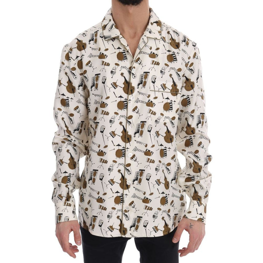 Dolce & Gabbana Silk shirt in cream
