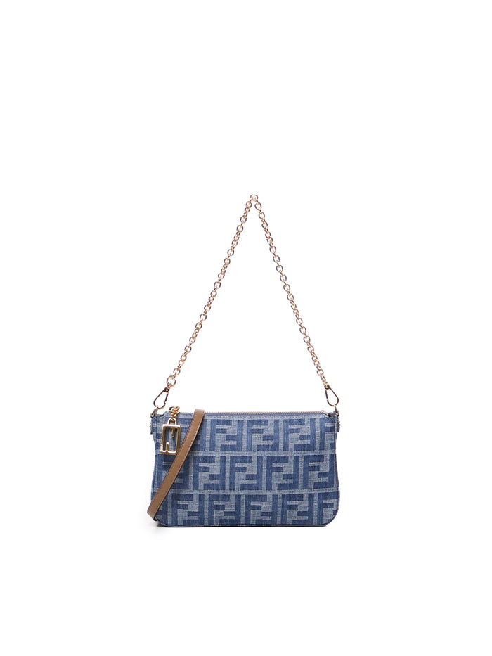 Fendi Bags Denim+sand+os