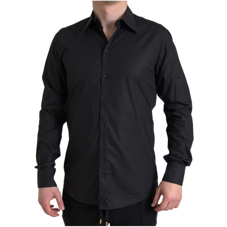 Dolce & Gabbana 100% Cotton shirt in black