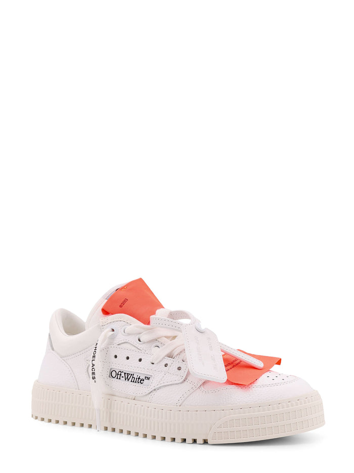 Off White Sneakers Pelle/tessuto