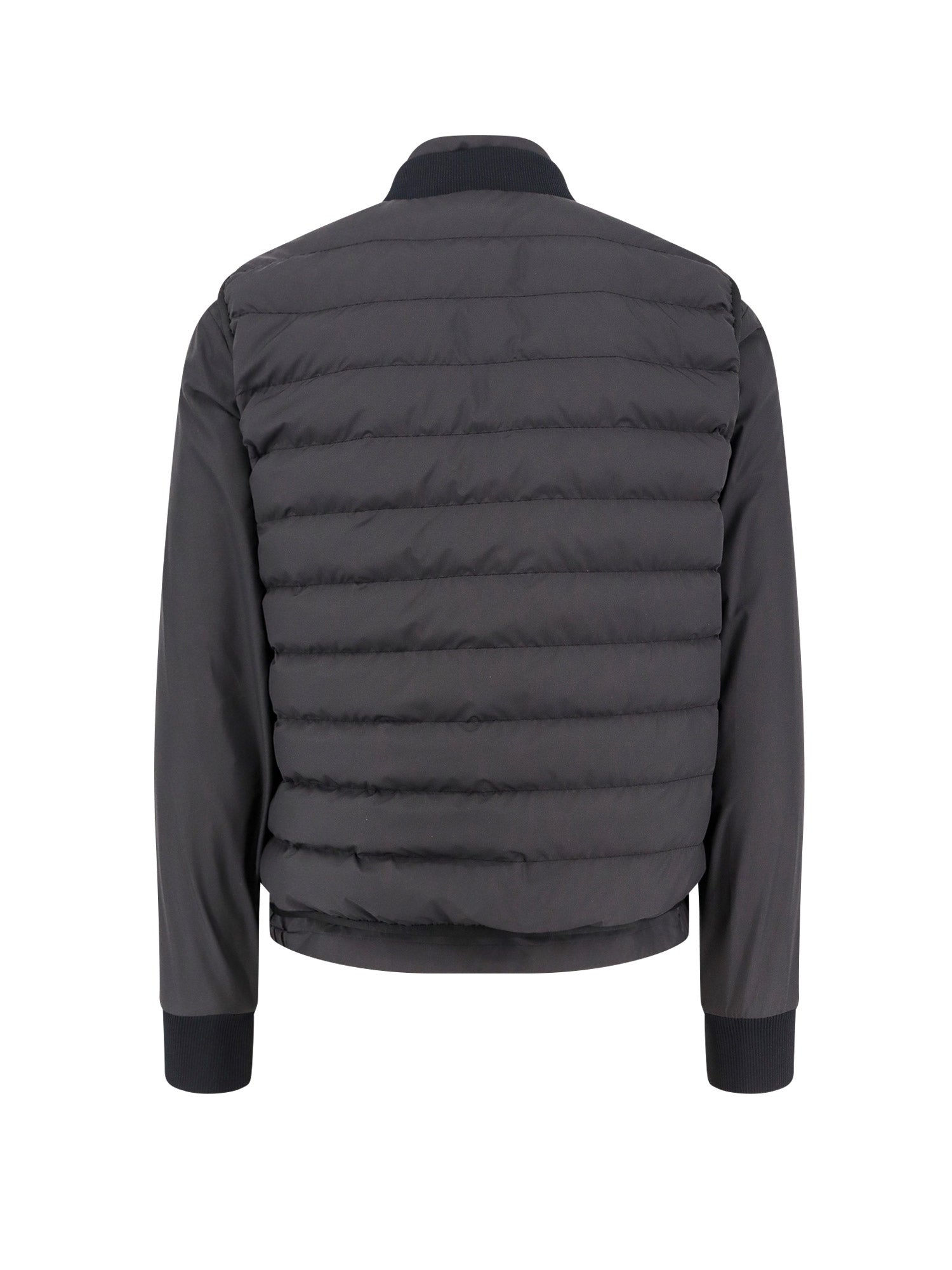 Moncler Jackets Black Poliestere