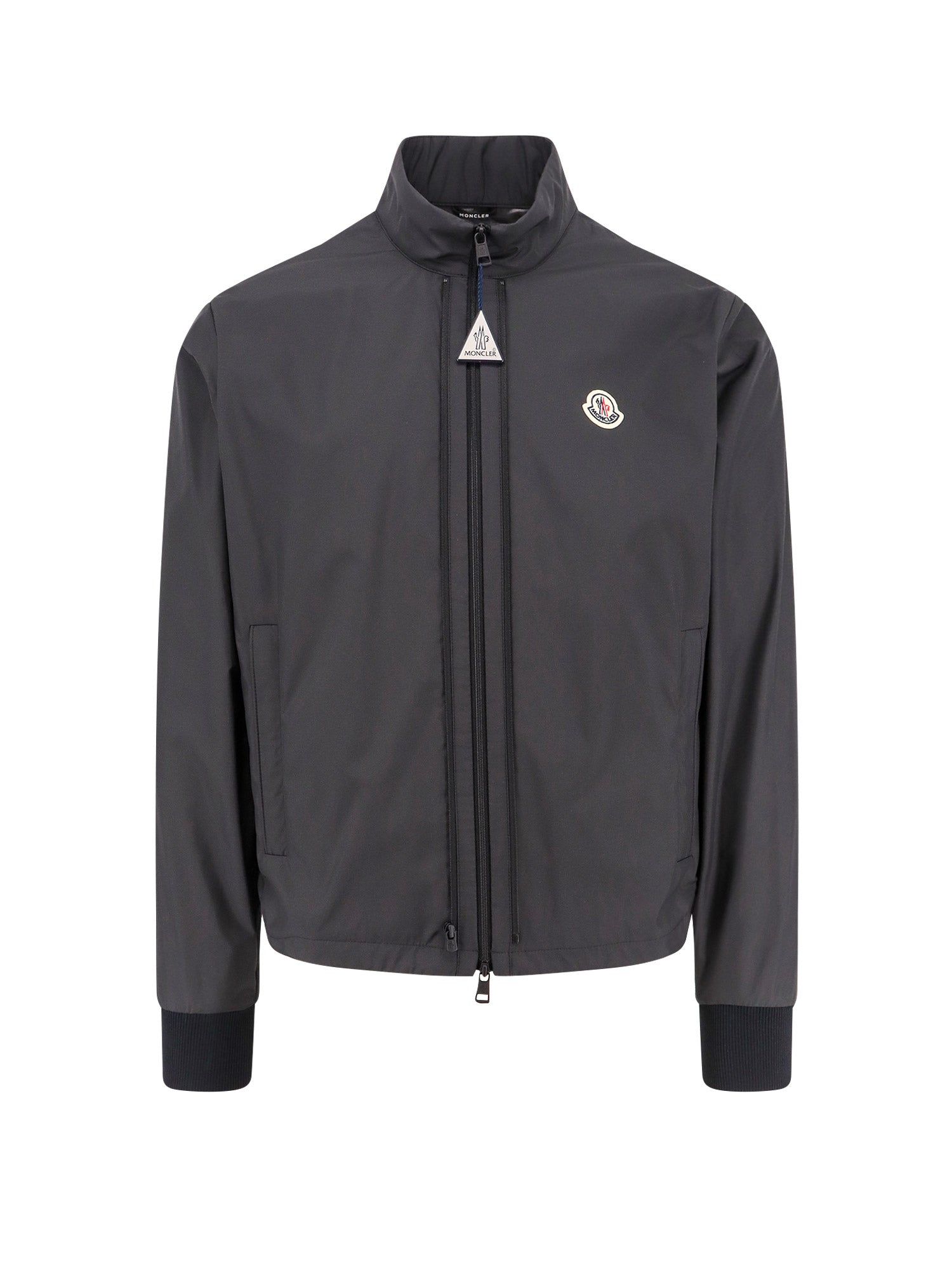 Moncler Jackets Black Poliestere