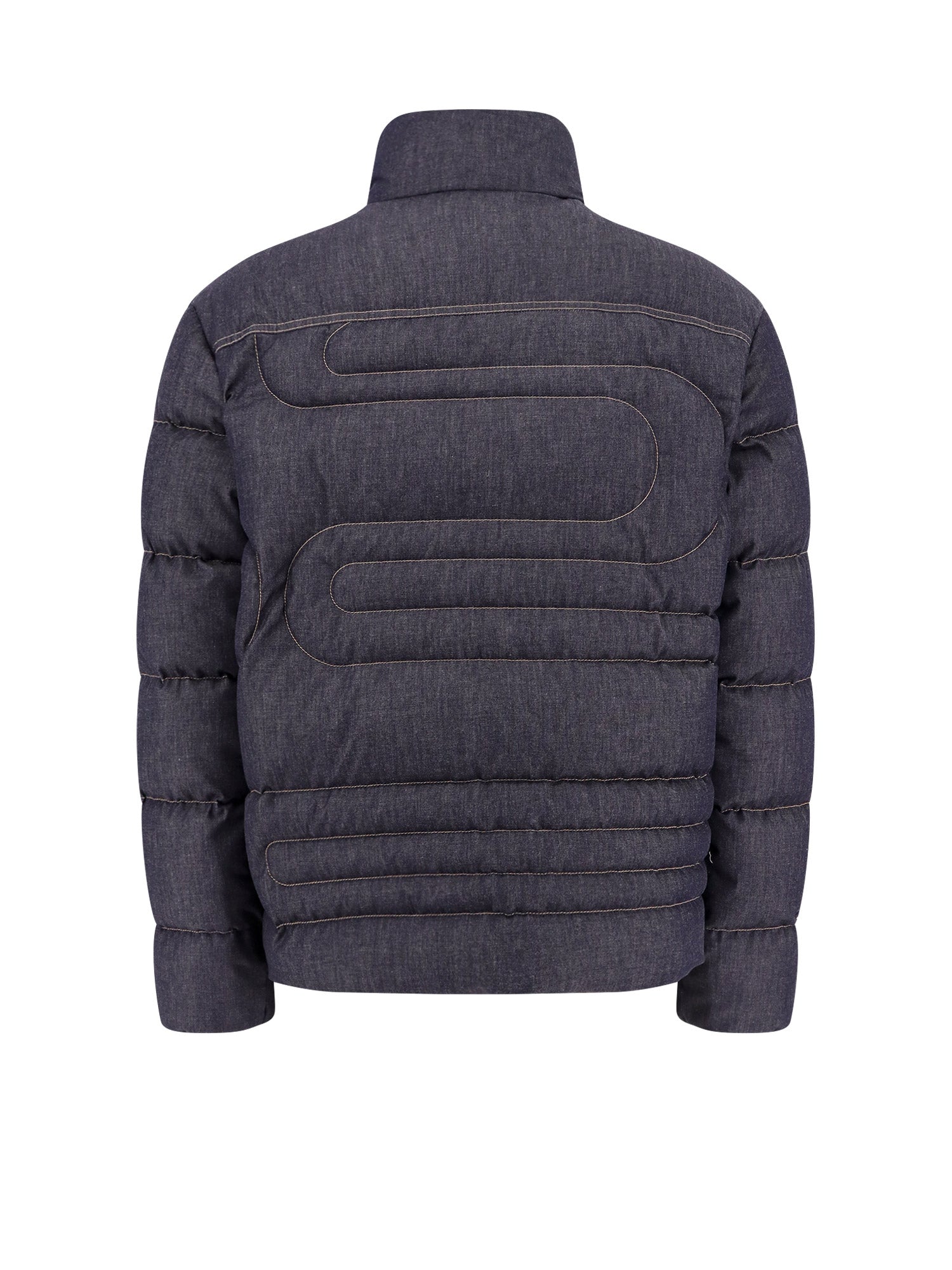 Moncler Jackets Blue Cotone Elastan