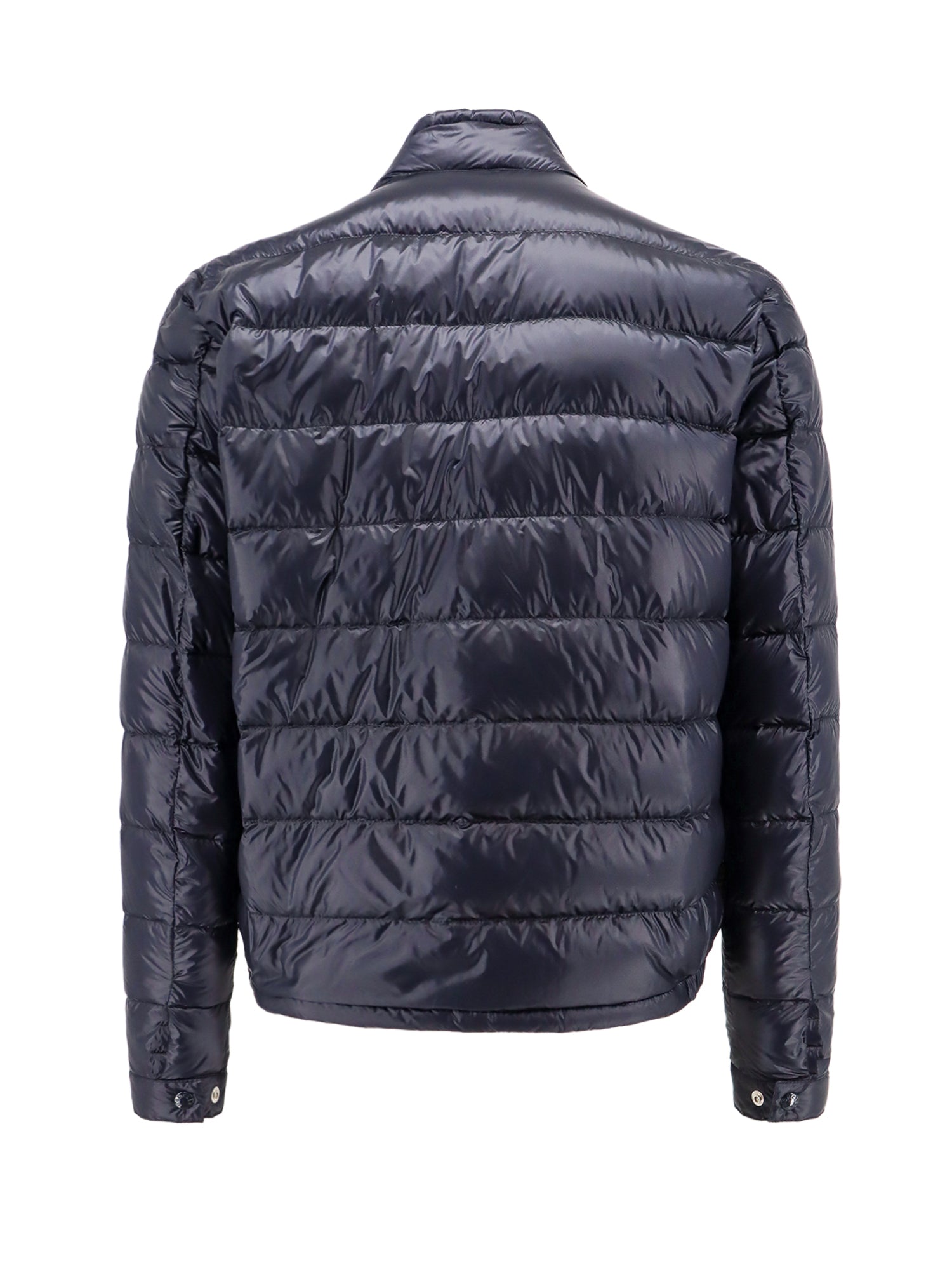 Moncler Jackets Blue Poliammide