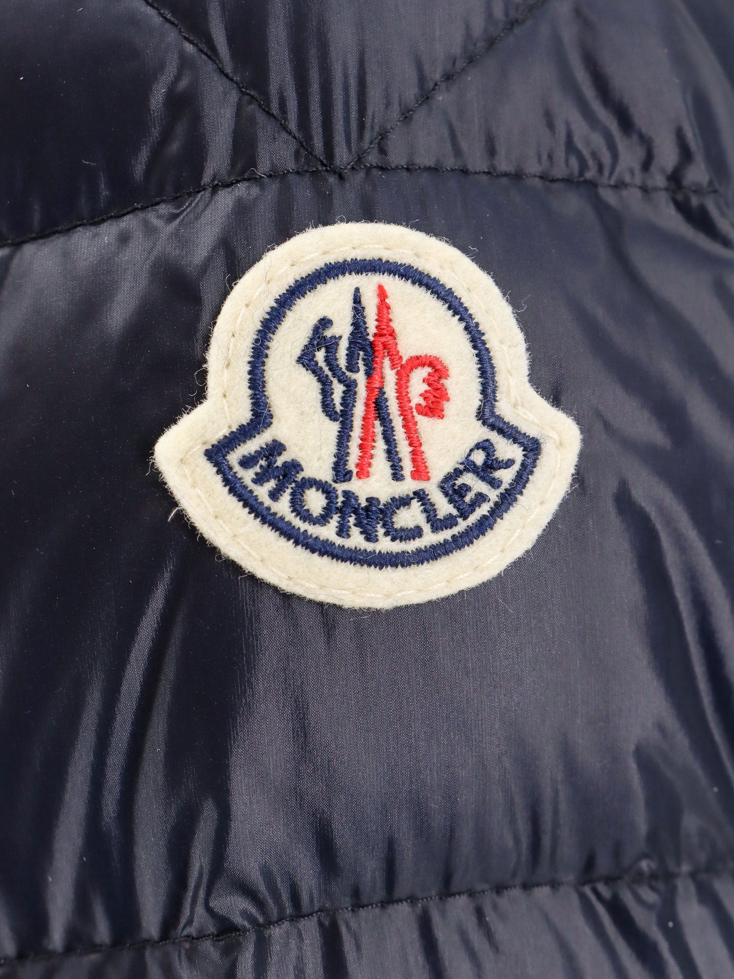 Moncler Jackets Blue Poliammide