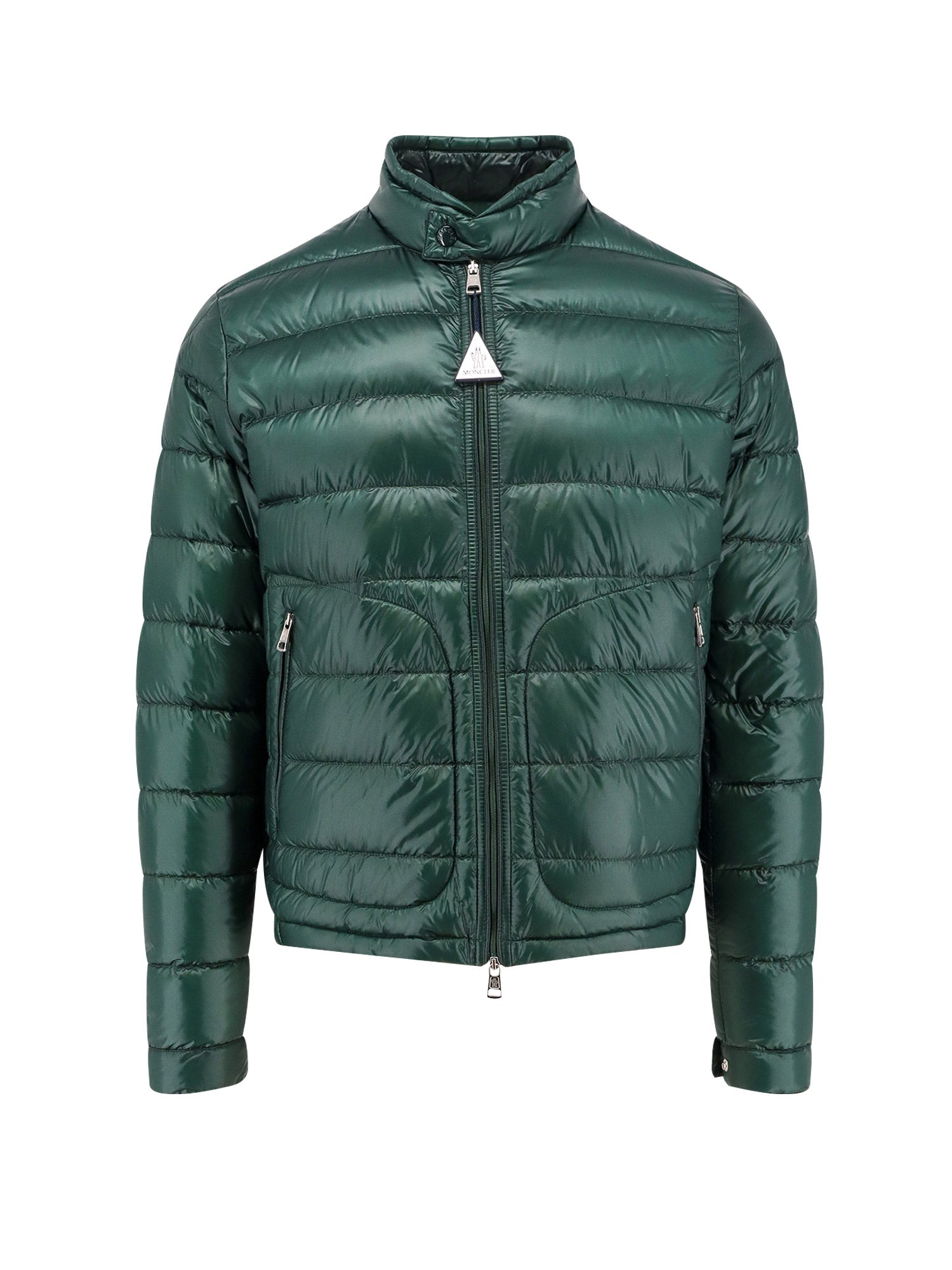 Moncler Jackets Green Poliammide