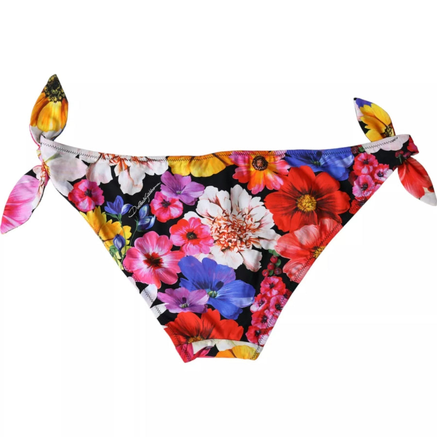 Dolce & Gabbana 75% Nylon 25% Elastane bikini bottom in black