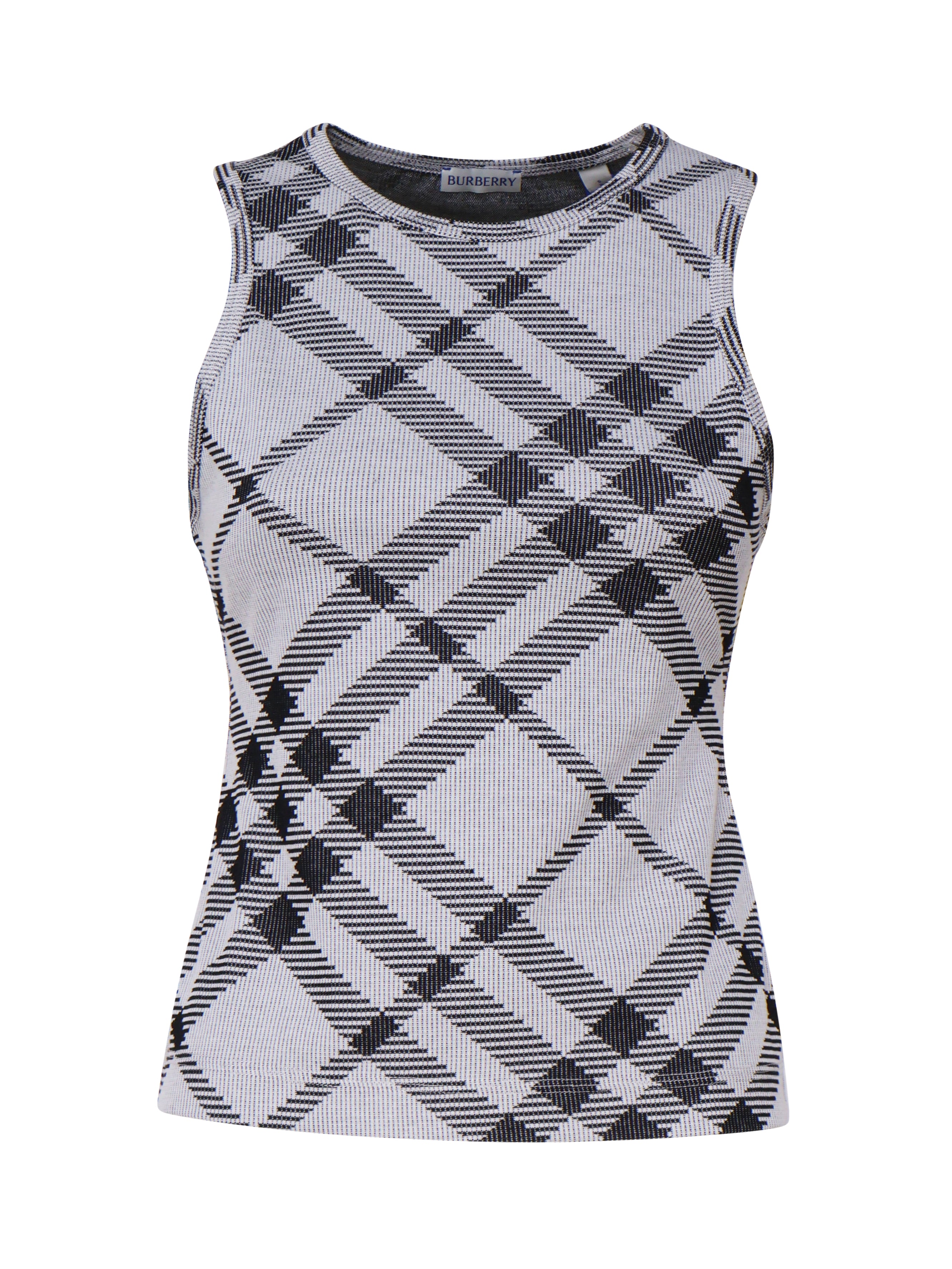 Burberry Top Grey Cotton