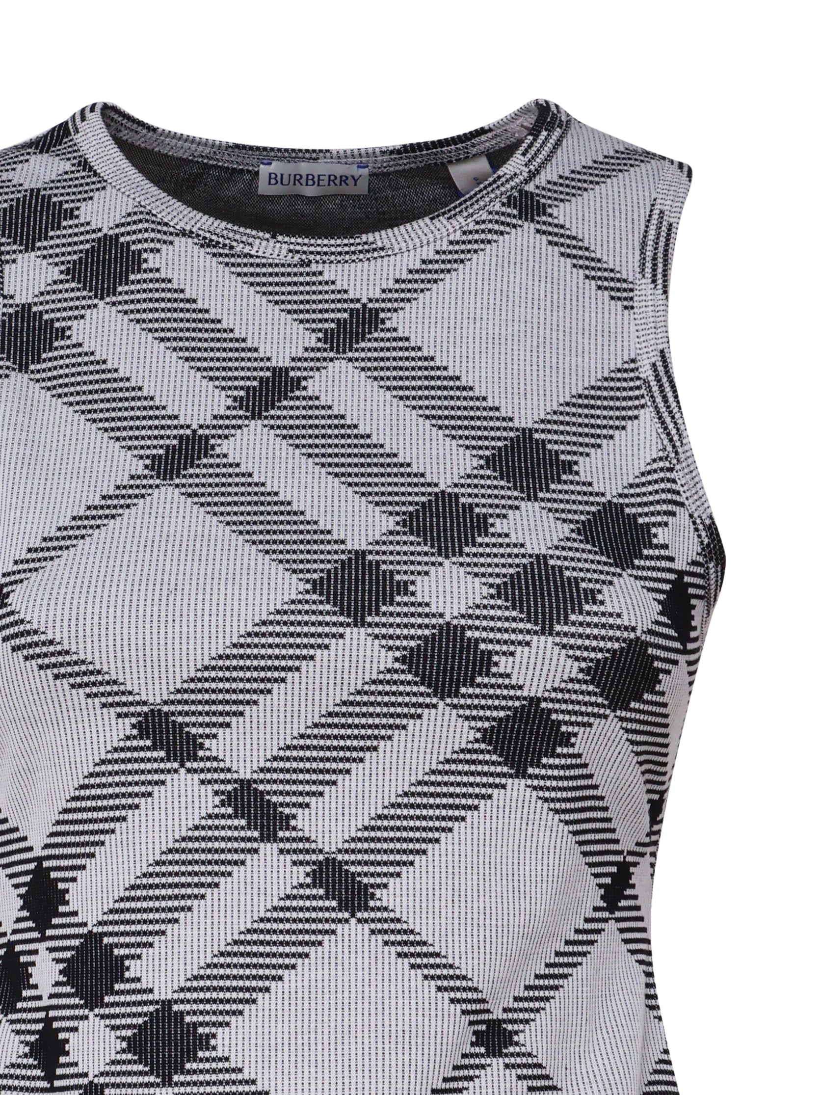 Burberry Top Grey Cotton