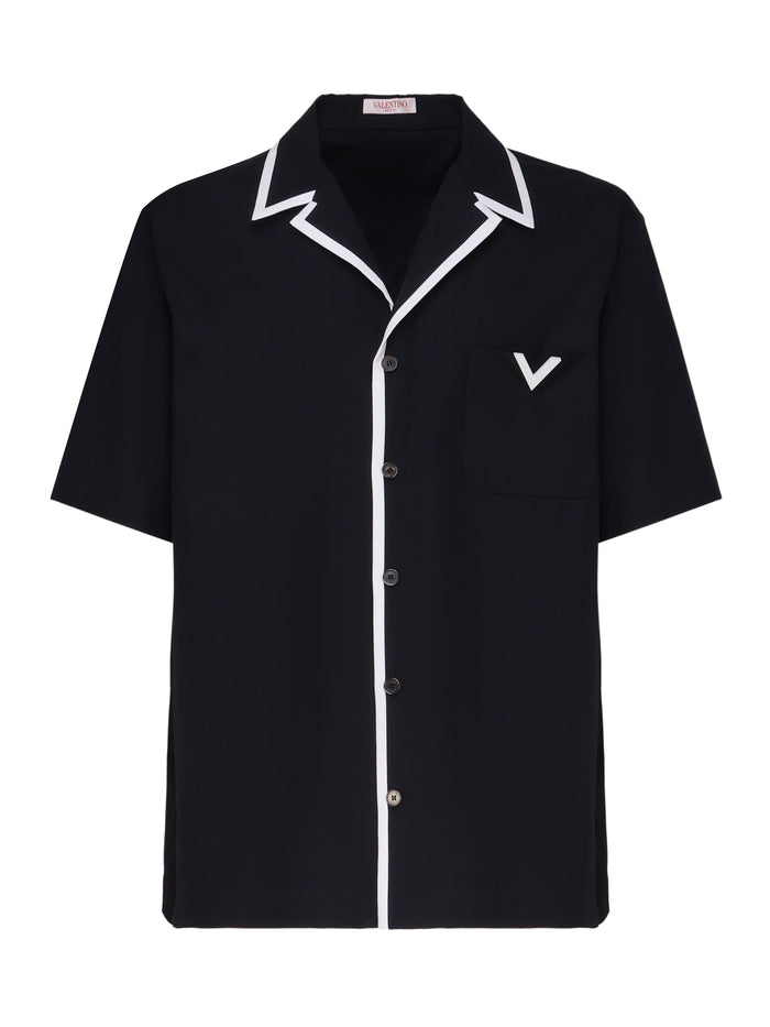 Valentino Garavani Shirts Blue Cotton