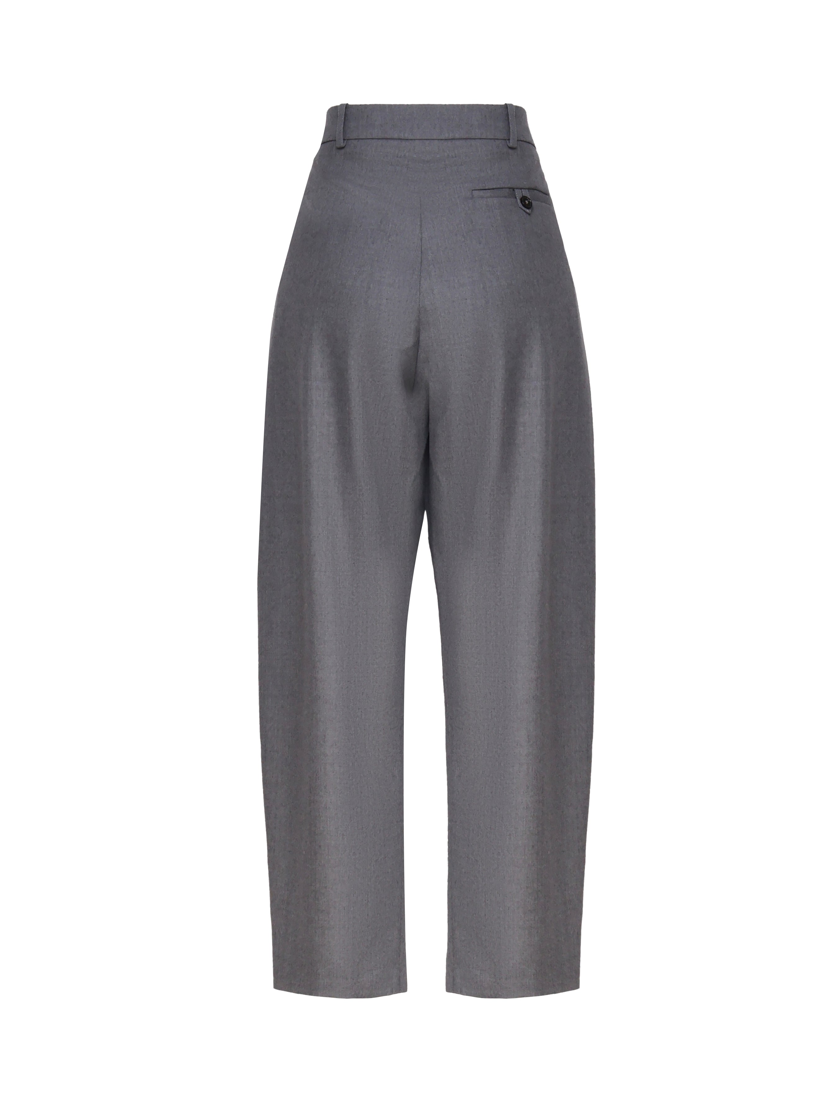 Stella Mccartney Trousers Light Grey Melange T: Wool