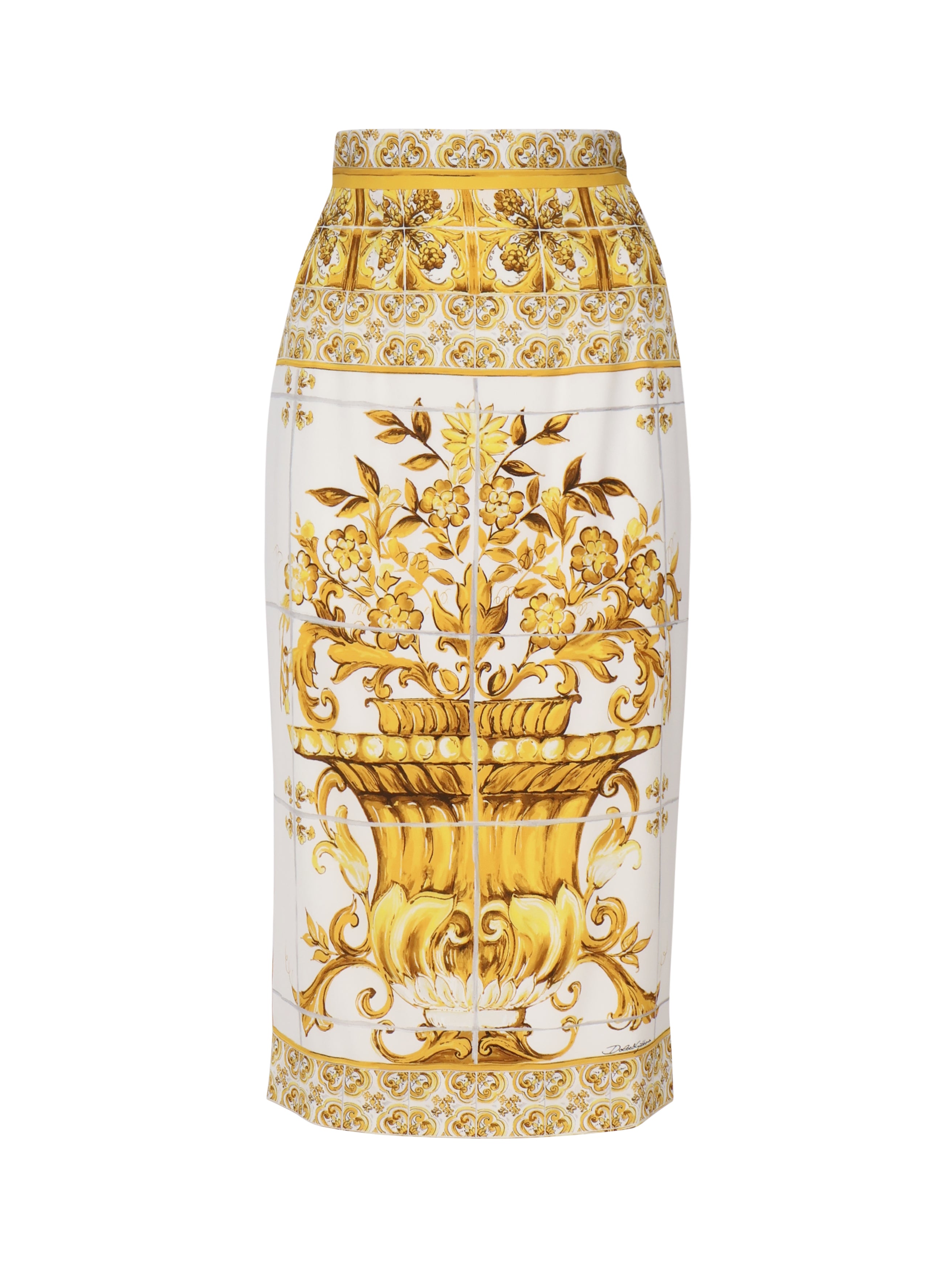 Dolce & Gabbana Skirts Yellow Ea+se