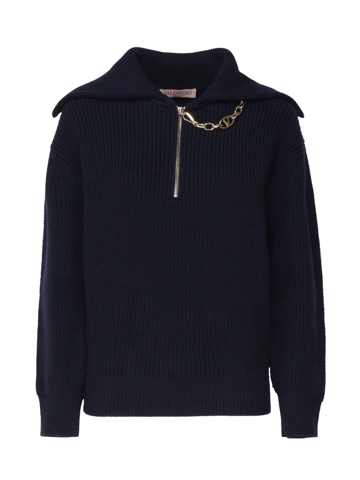Valentino Garavani Sweaters Blue