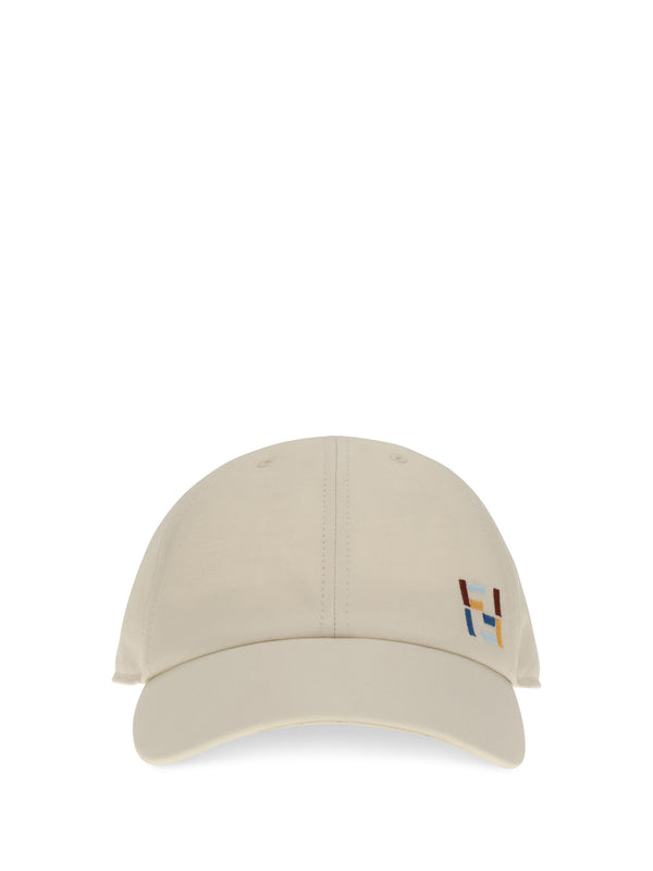Fendi FXQ230B17M 55% Cotton; 45% Linen baseball cap in beige