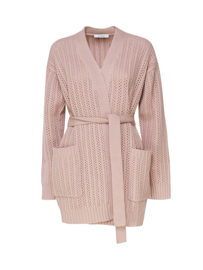 Max Mara Sweaters Pink Wool Cashmere