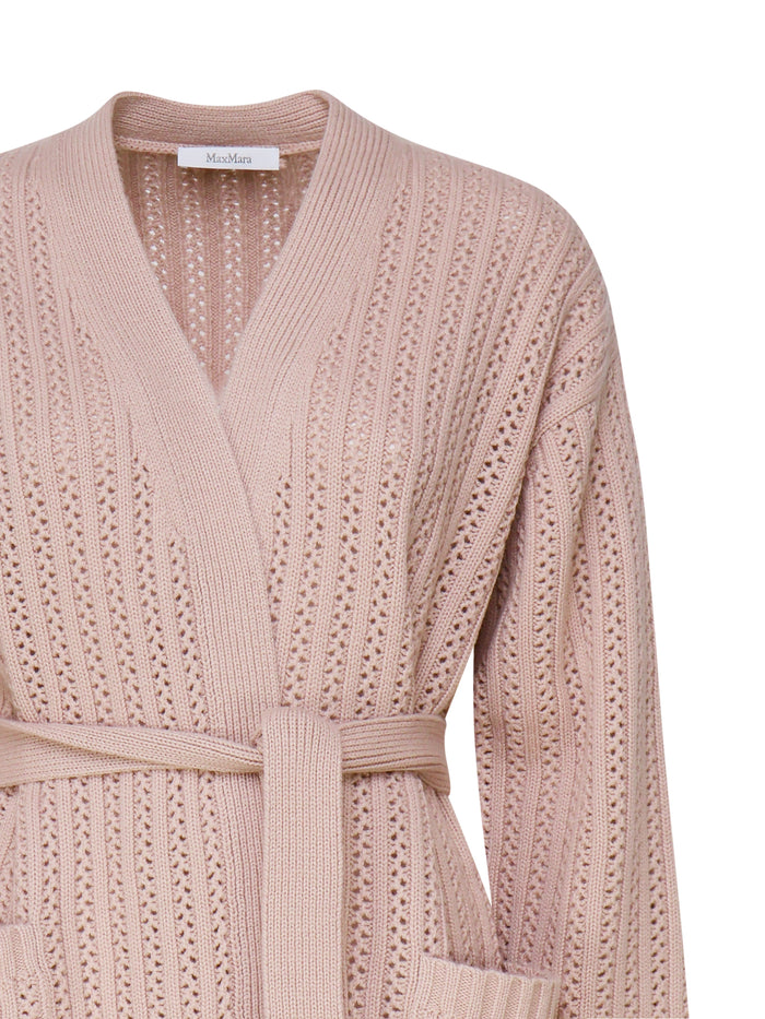 Max Mara Sweaters Pink Wool Cashmere