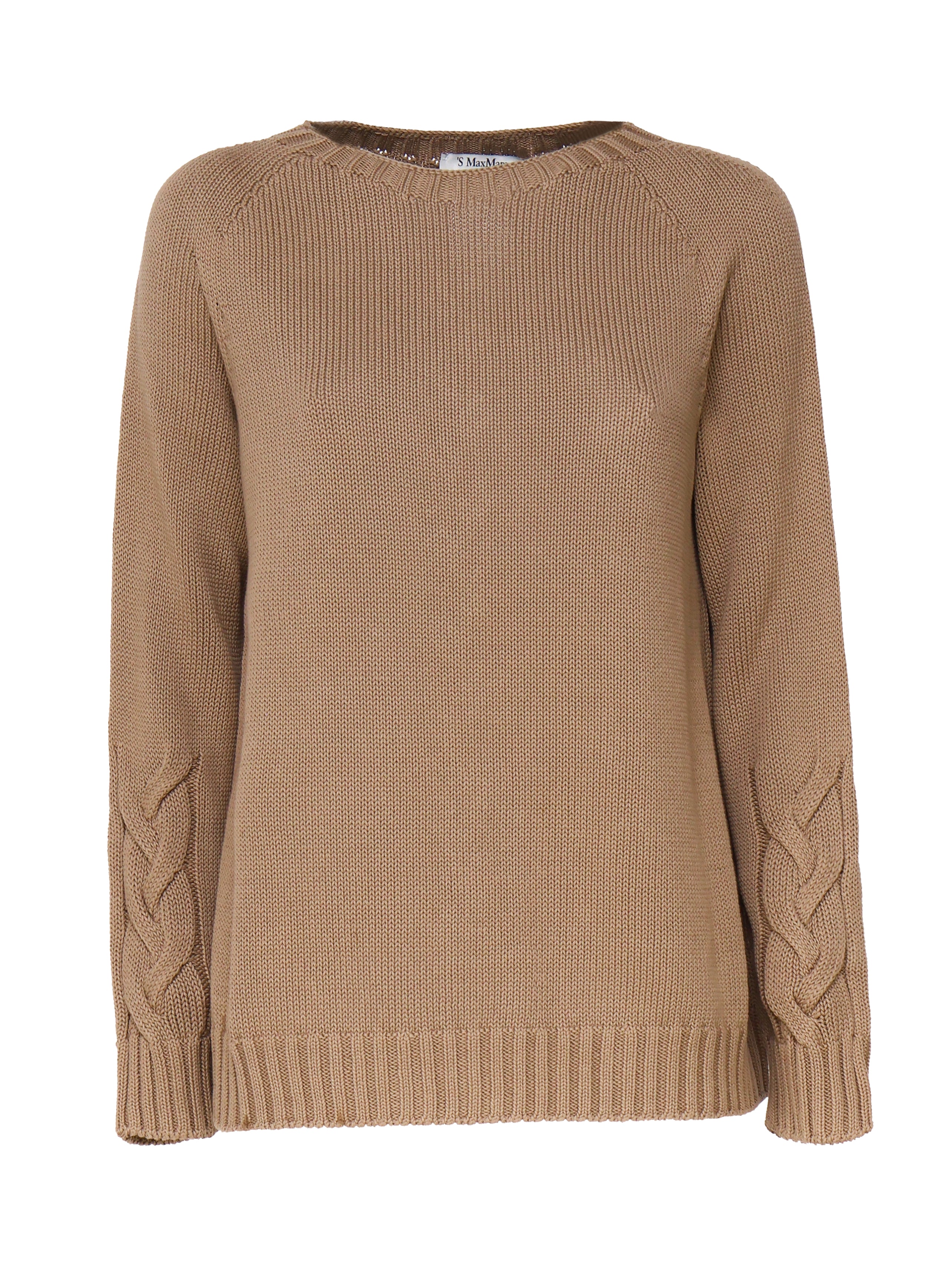 S Max Mara Sweaters Brown Cotone