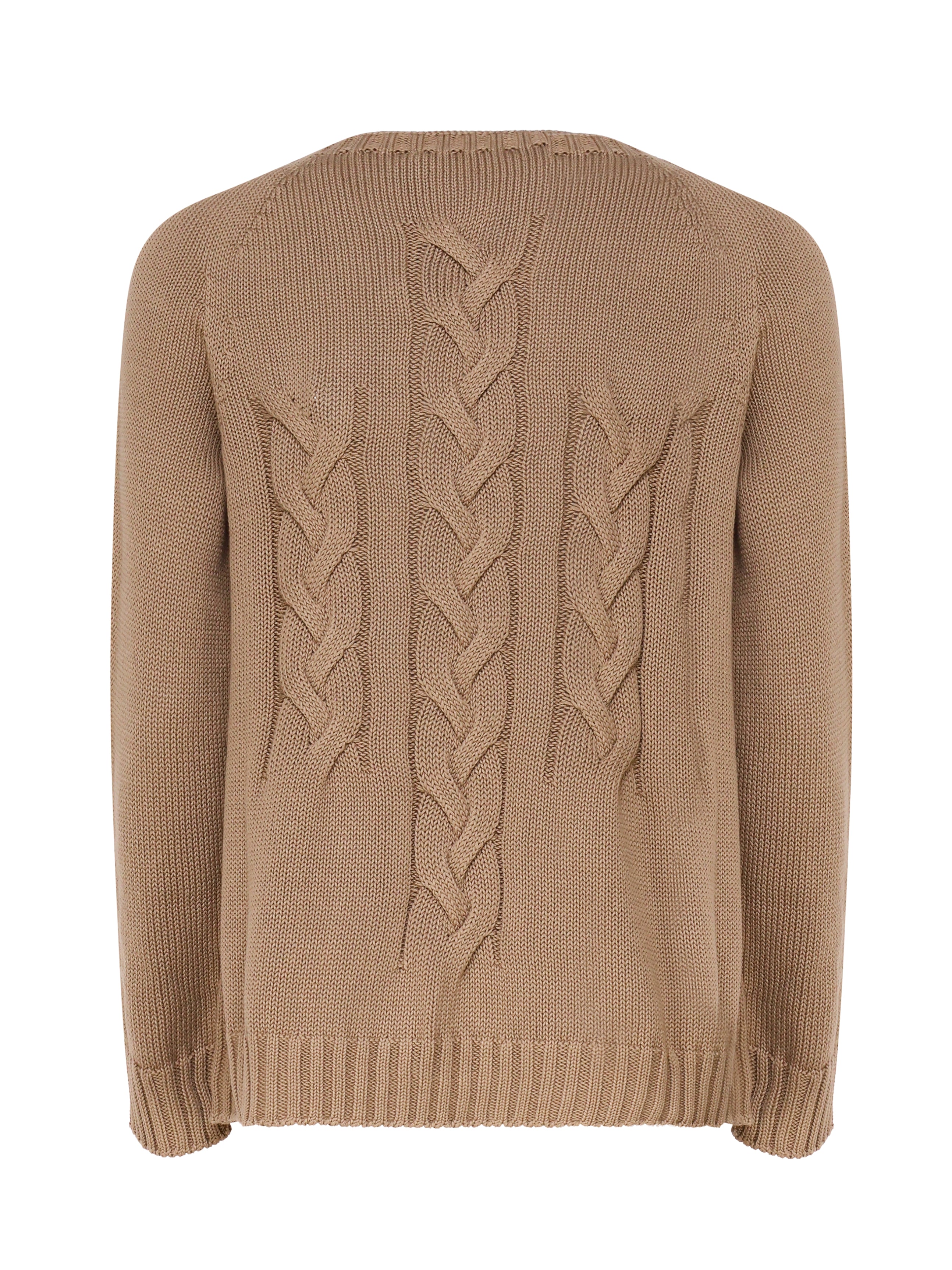 S Max Mara Sweaters Brown Cotone