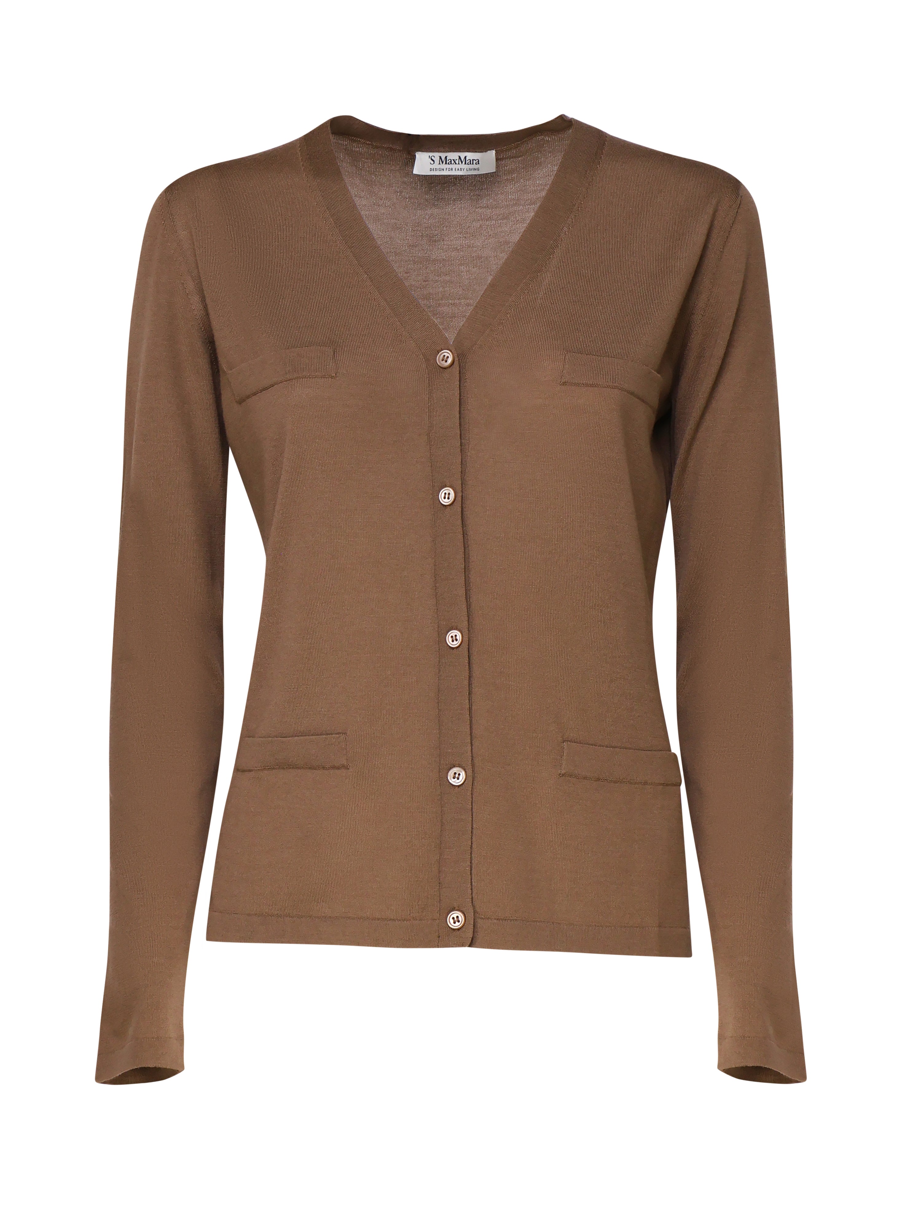 S Max Mara Sweaters Brown Virgin Wool