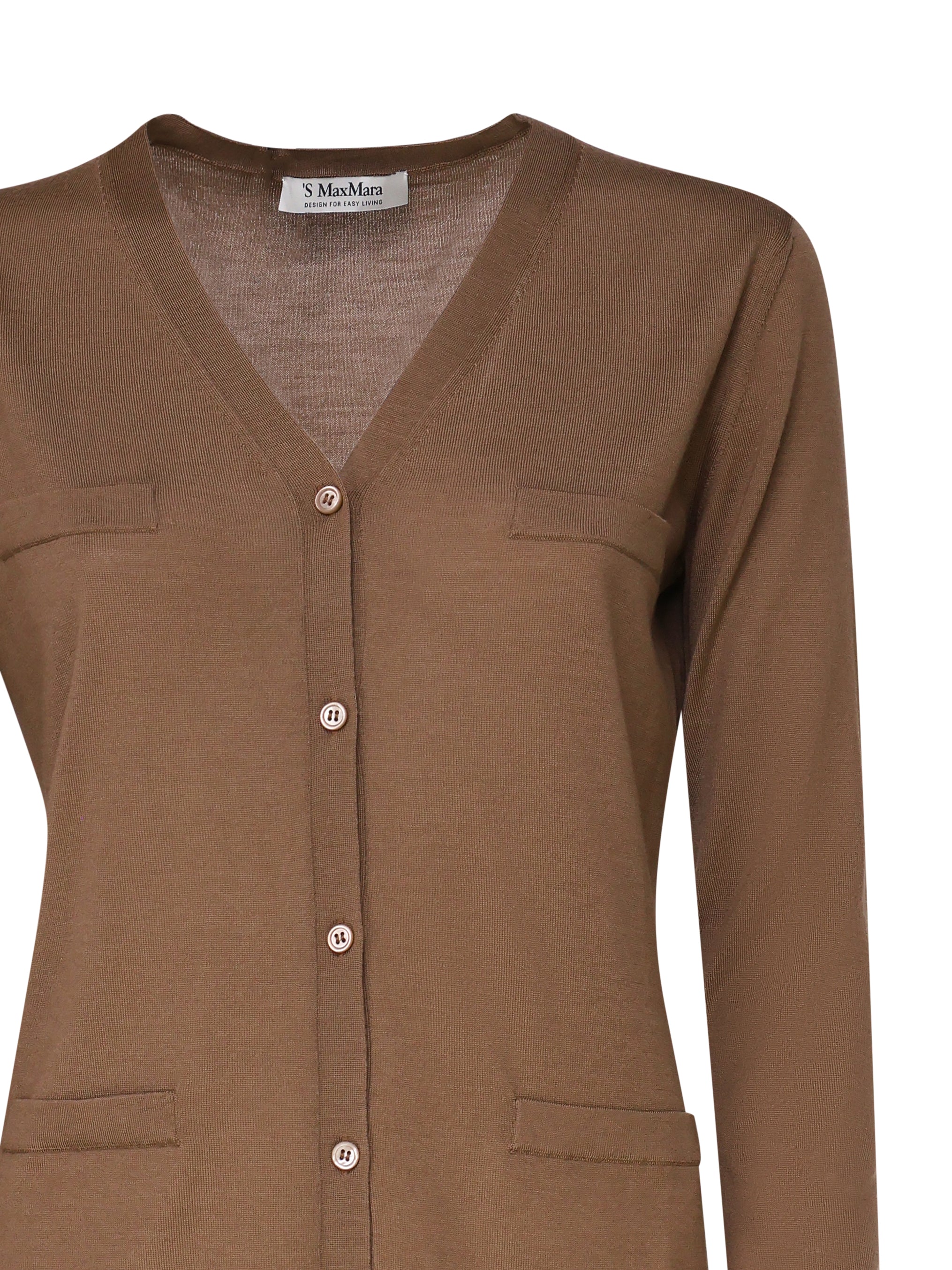 S Max Mara Sweaters Brown Virgin Wool