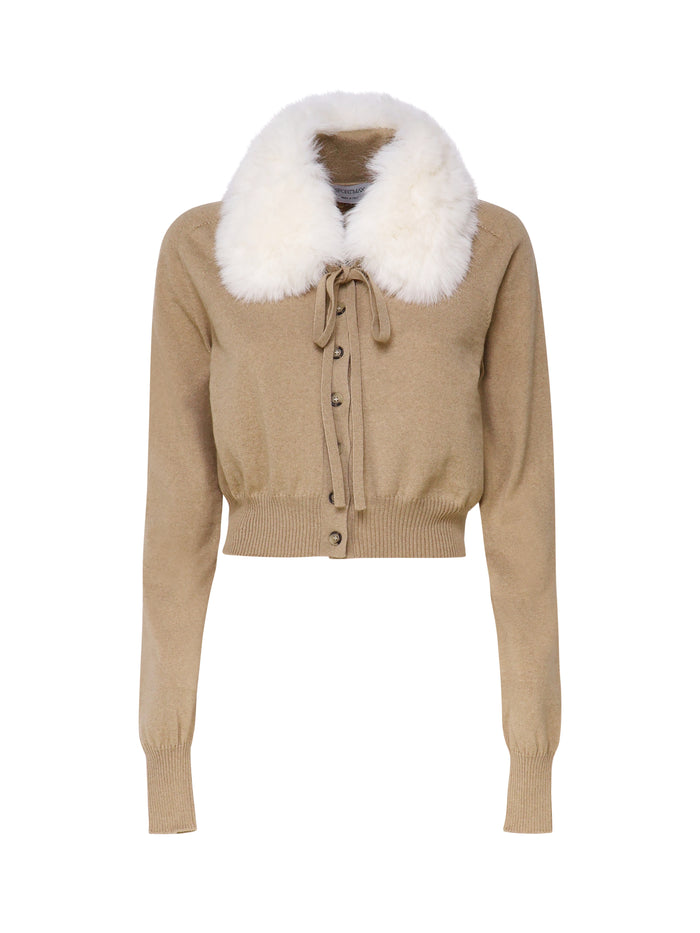 Sportmax Sweaters Brown Virgin Wool