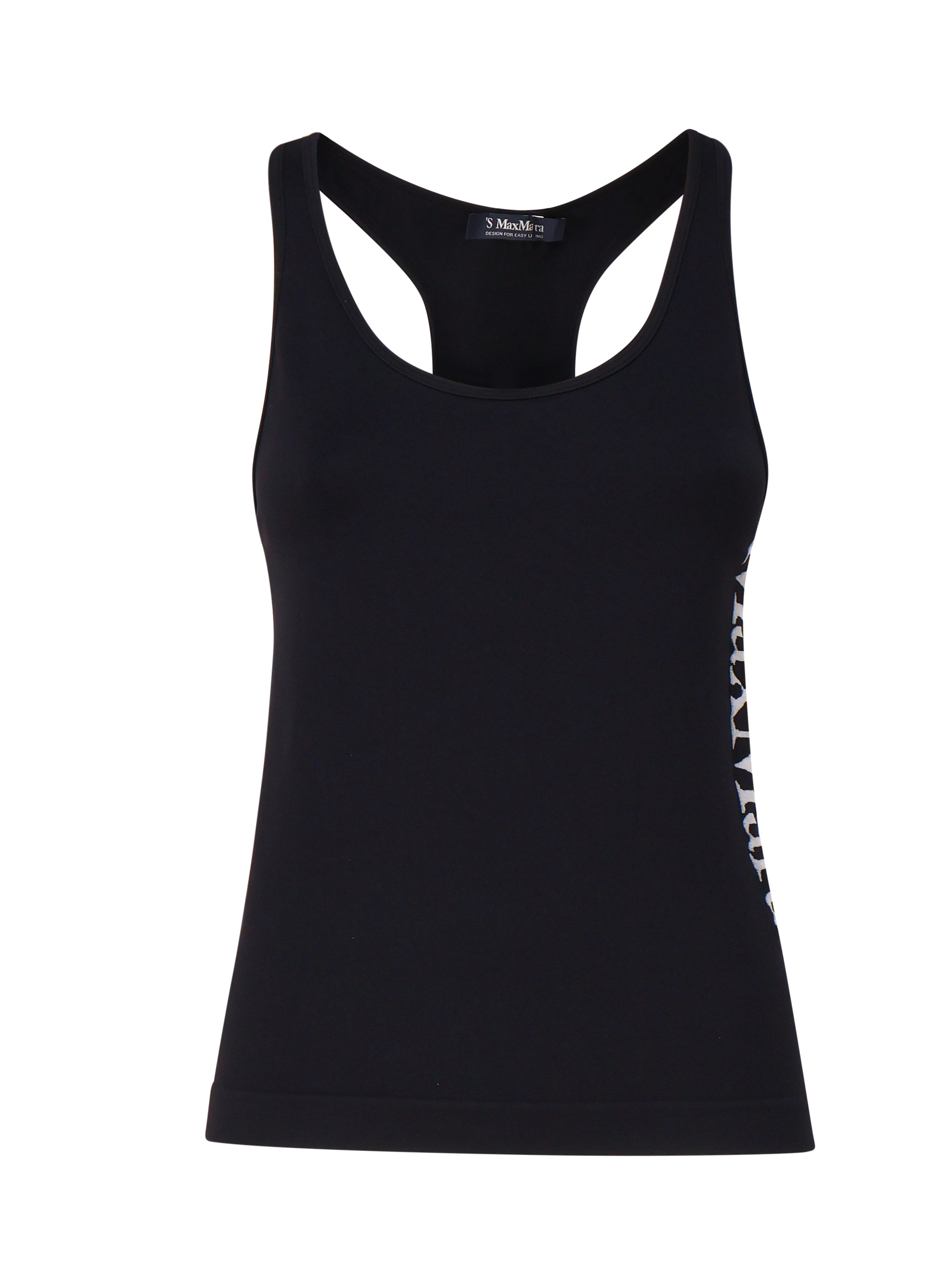 S Max Mara Top Black Poliammide