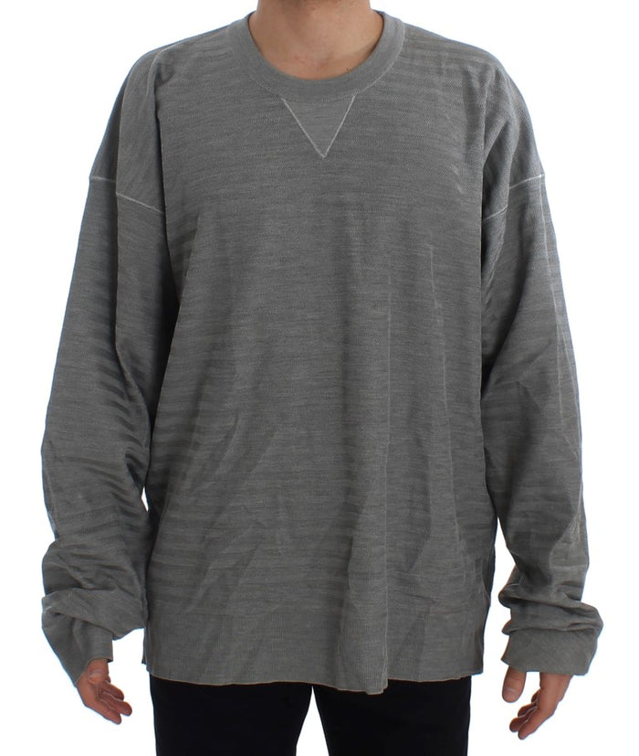 Dolce & Gabbana 95% Viscose sweater in gray