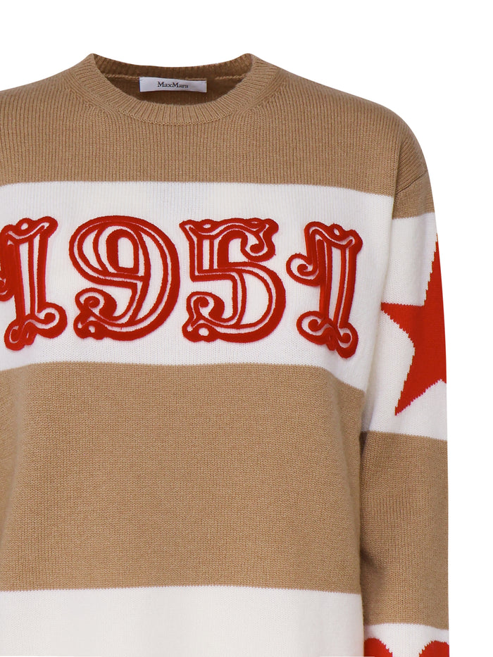 Max Mara Sweaters Brown Wool Cashmere